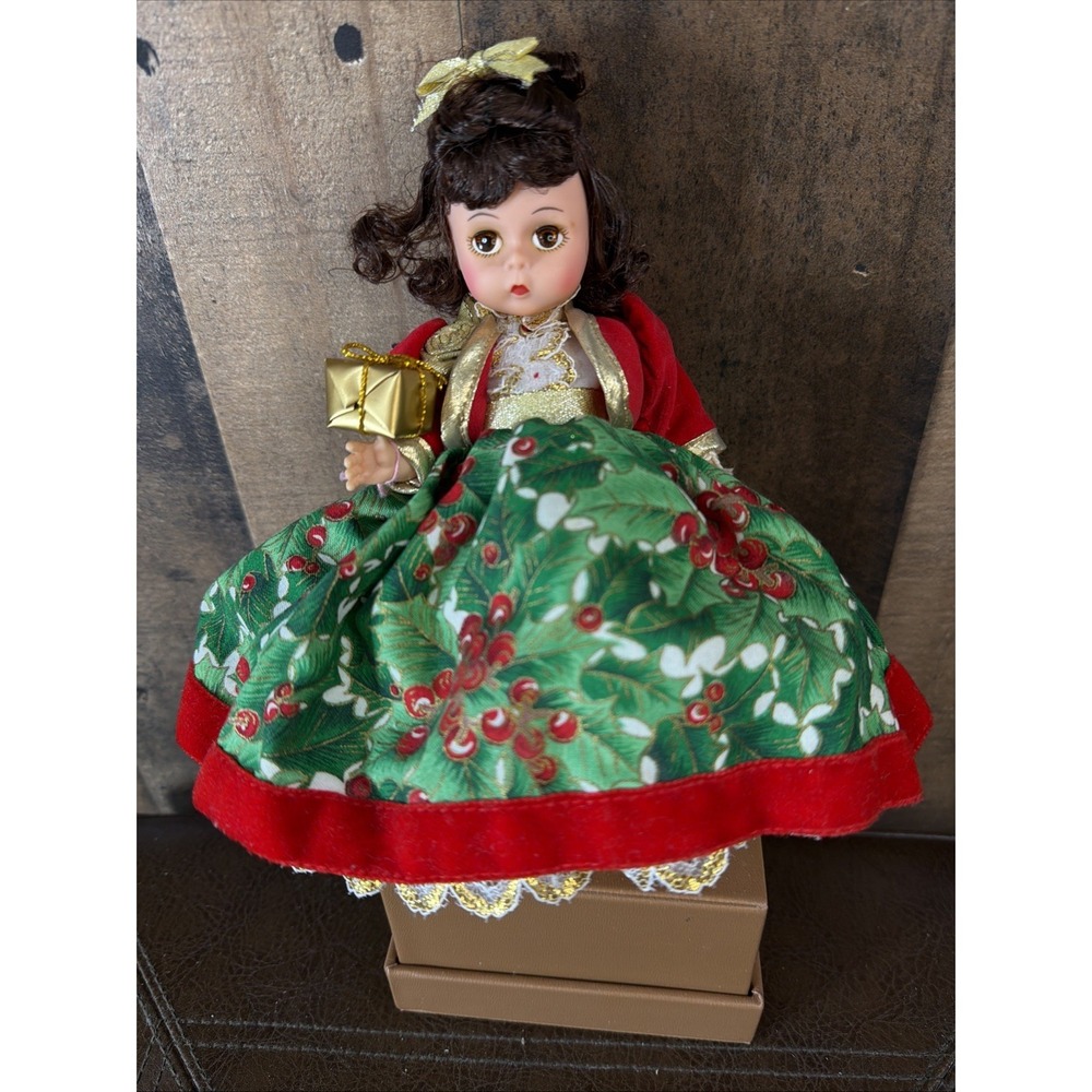 Madame Alexander Home For the Holidays Doll 79630 8" NWT NIB Read Vintage 1996
